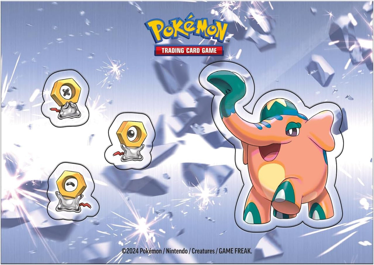 TCG: Metal Stacking Tin (3 Booster Packs & 2 Sticker Sheets)