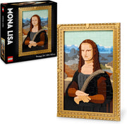 Art Mona Lisa Painting Set, Wall Model Kit for Adults to Build, Home, Living Room or Office Décor Idea, Creative Activity Gift for Men, Women, Him or Her 31213