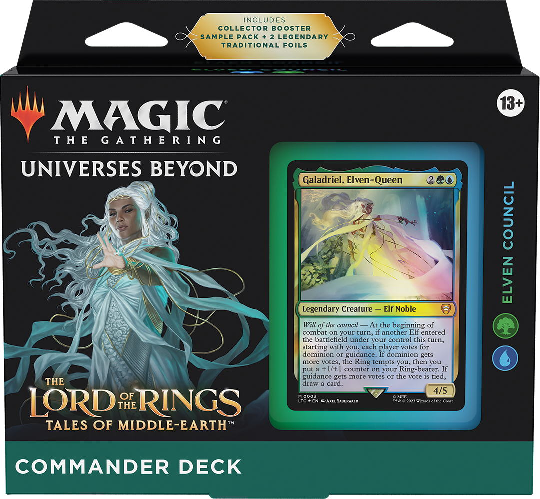 MTG Lord of the Rings Tales of Middle Earth Commander Decks