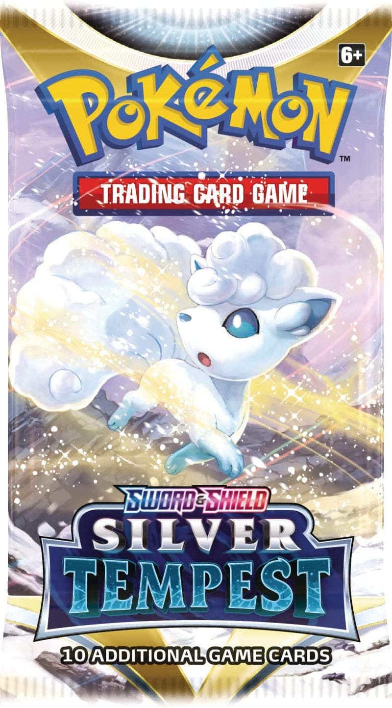 TCG: Sword & Shield—Silver Tempest Elite Trainer Box (8 Boosters Premium Accessories)