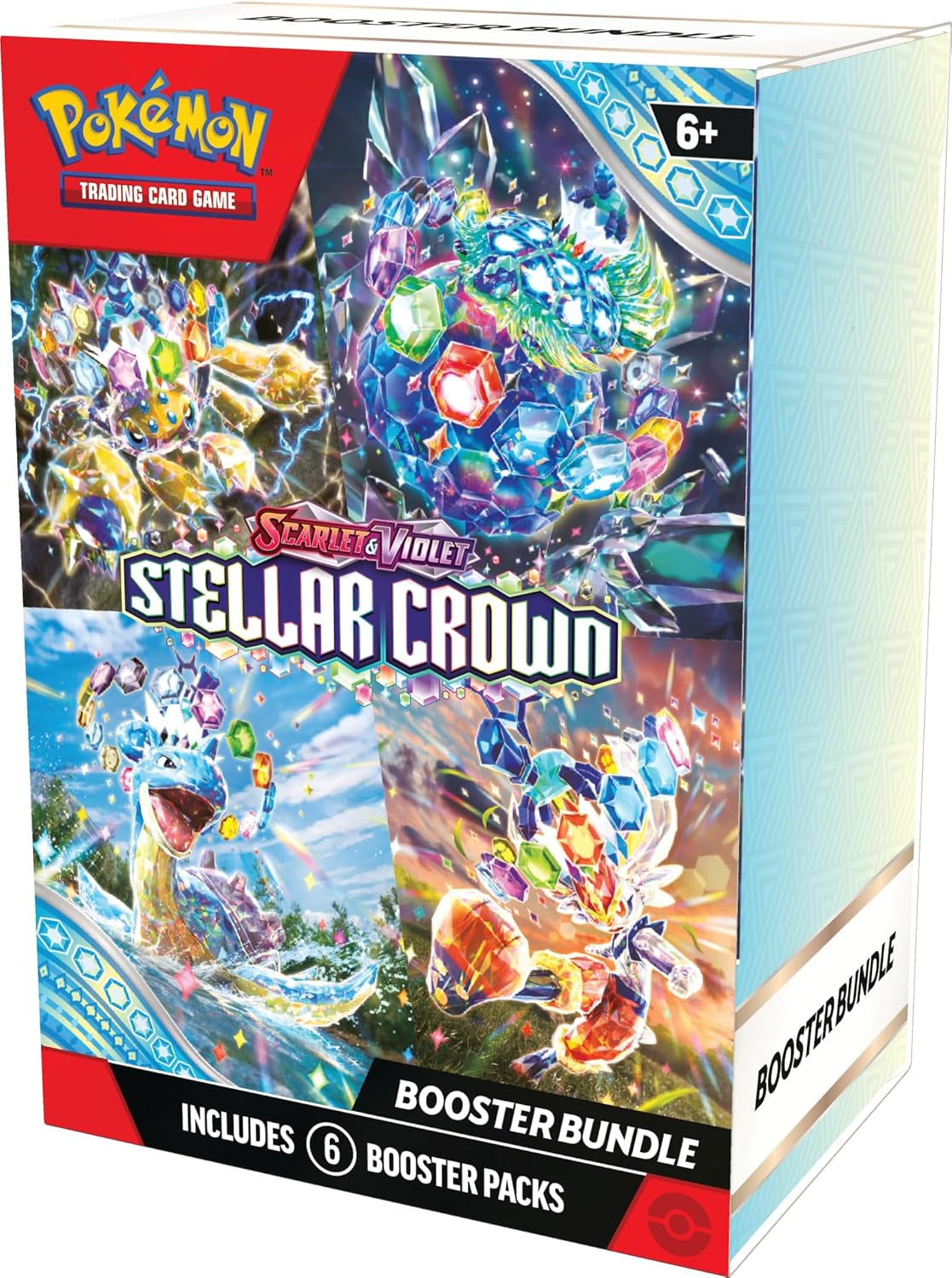 TCG: Scarlet & Violet—Stellar Crown Booster Bundle (6 Booster Packs)
