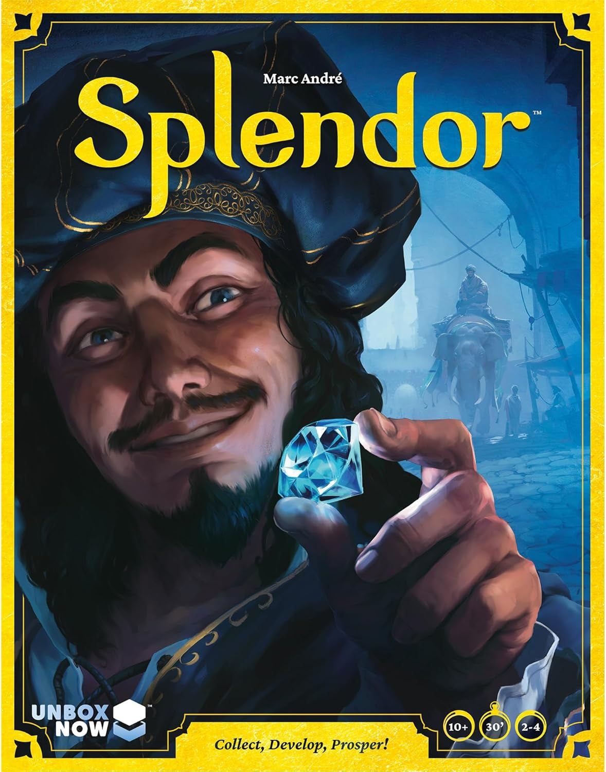 UNBOX NOW | Splendor | Board Game | Ages 10+ | 2 to 4 Players | 30 Minutes Playing Time