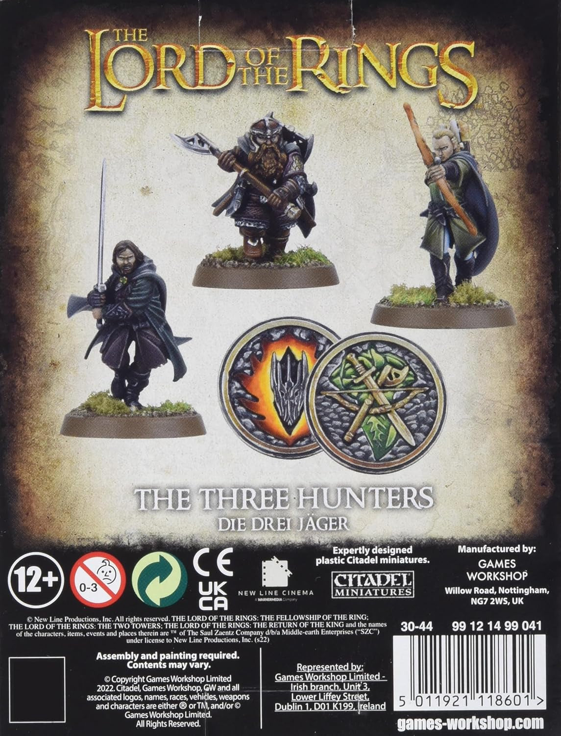 Warhammer Middle Earth - the Three Hunters