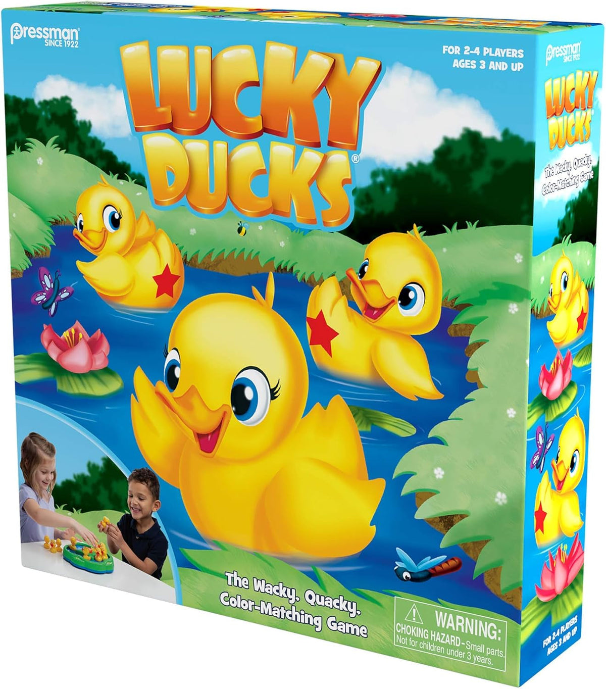 Goliath Games Lucky Ducks, Fun Board Games for Small Kids Aged 3+, Multi-Colour