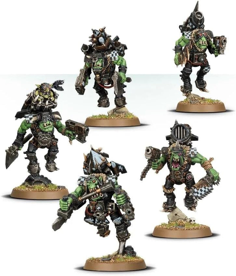 Warhammer+40K+-+Orks+Stormboyz+%282018%29, Black