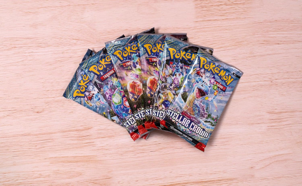 TCG: Scarlet & Violet—Stellar Crown Booster Bundle (6 Booster Packs)