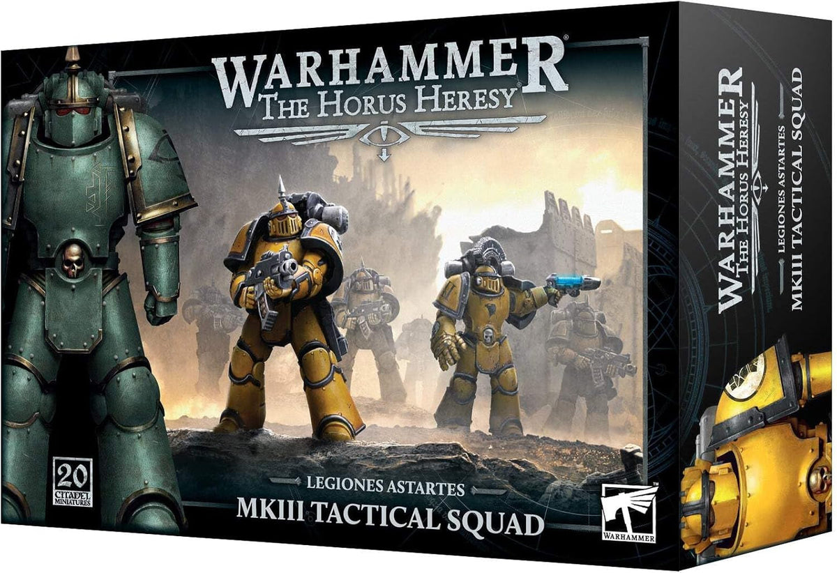 '- Warhammer - Horus Heresy - Legiones Astartes: MK III Tactical Squad