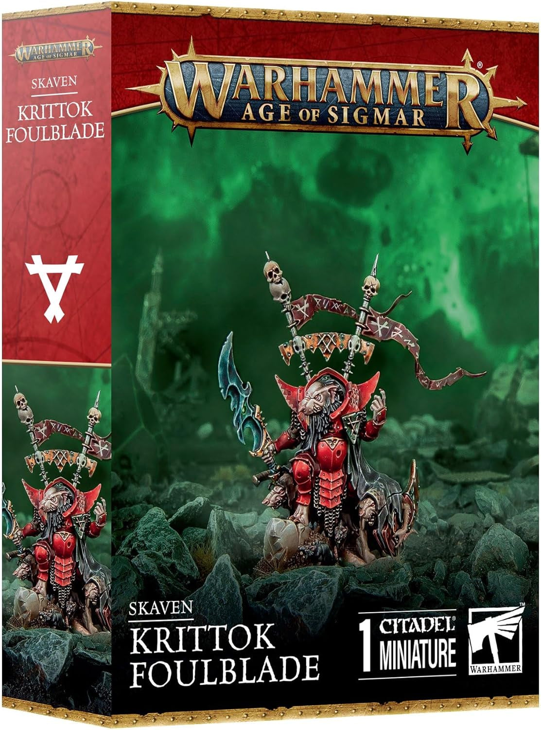 '- Warhammer - Age of Sigmar - Skaven: Krittok Foulblade