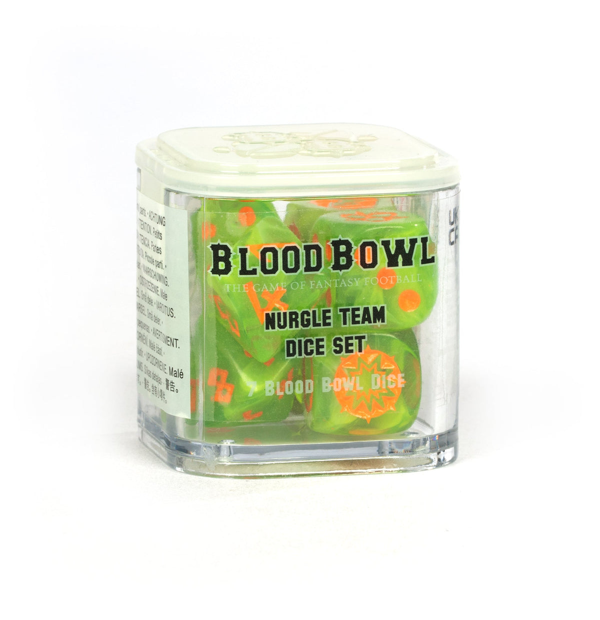 Blood Bowl Nurgle Team Dice Set
