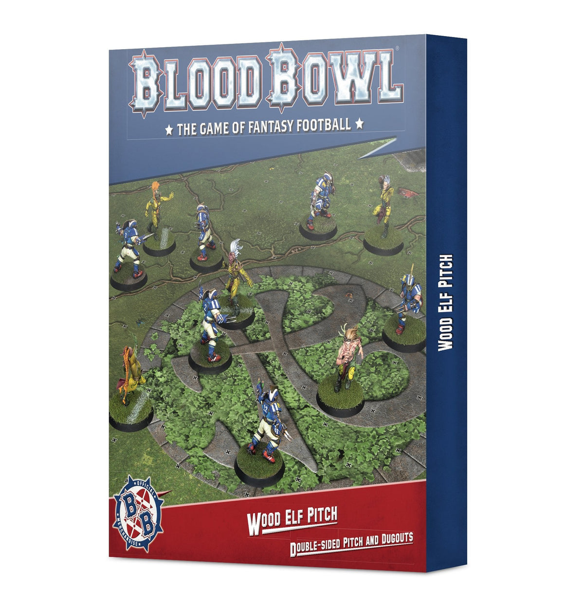 Wood Elf Pitch – Double-sided Pitch and Dugouts Set