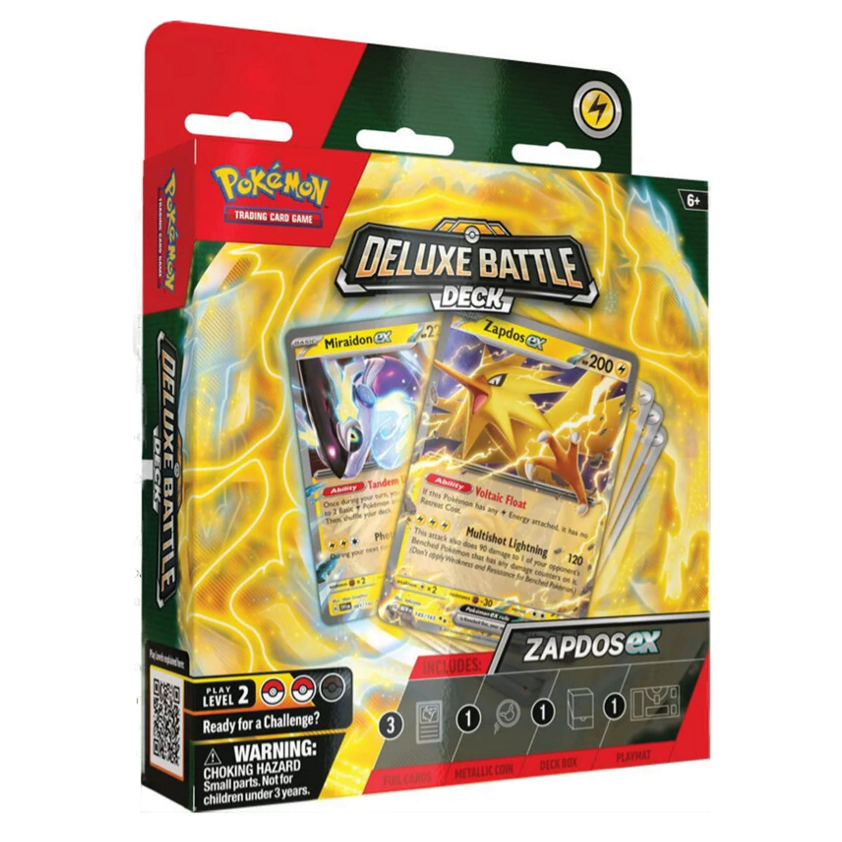 Pokemon TCG Ex Deluxe Battle Deck - Zapdos Ex