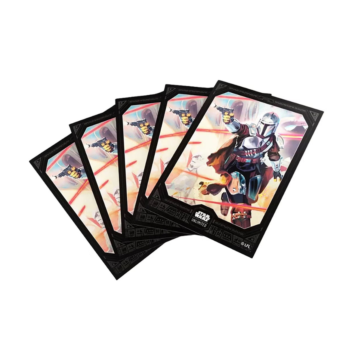 Gamegenic Star Wars Unlimited Art Sleeves - Mandalorian