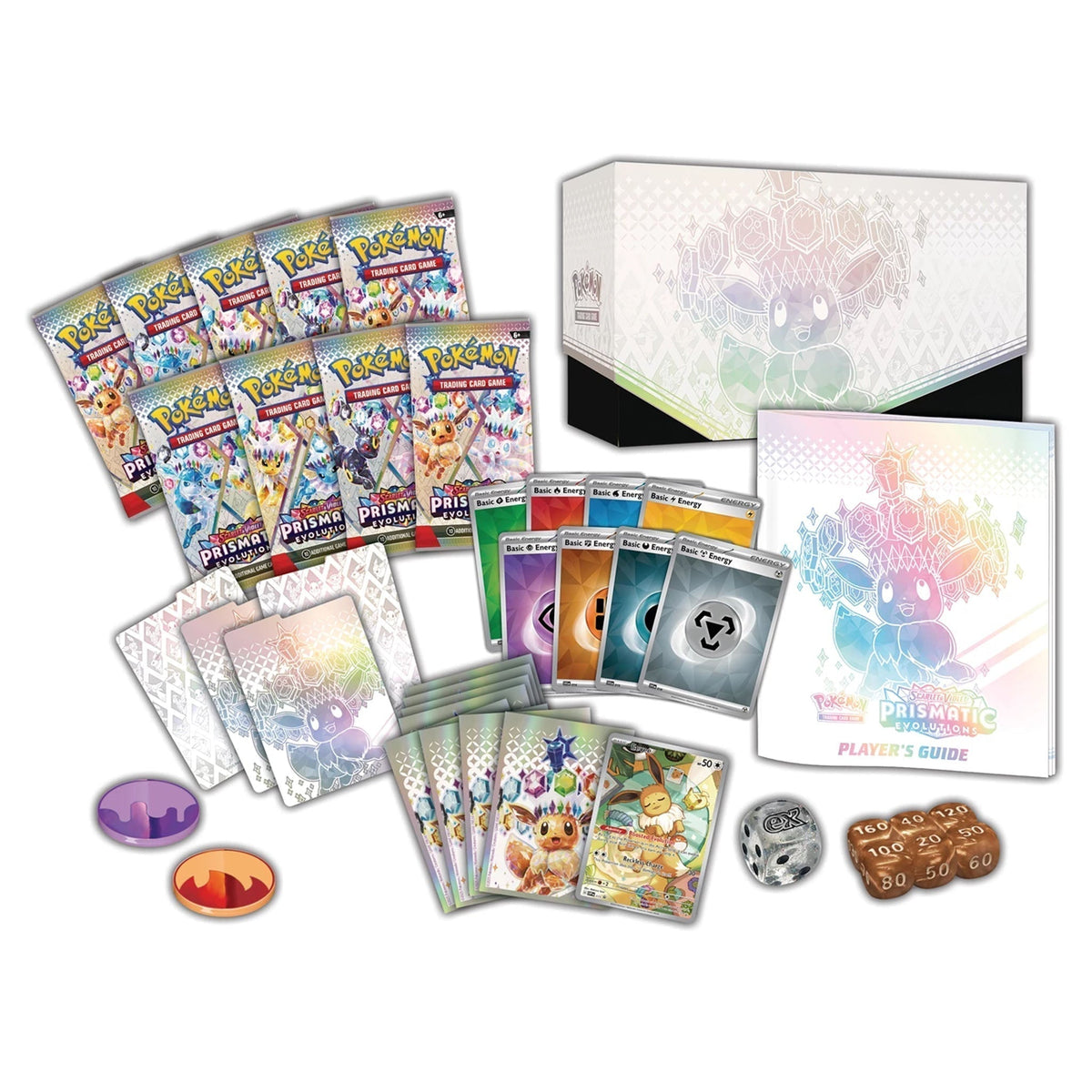 Pokemon TCG Scarlet & Violet Prismatic Evolutions Elite Trainer Box