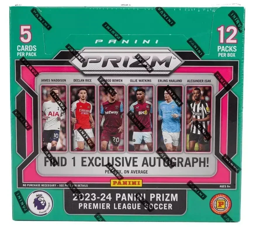 2023-24 Panini Prizm Premier League Soccer Hobby International 12 Box Case