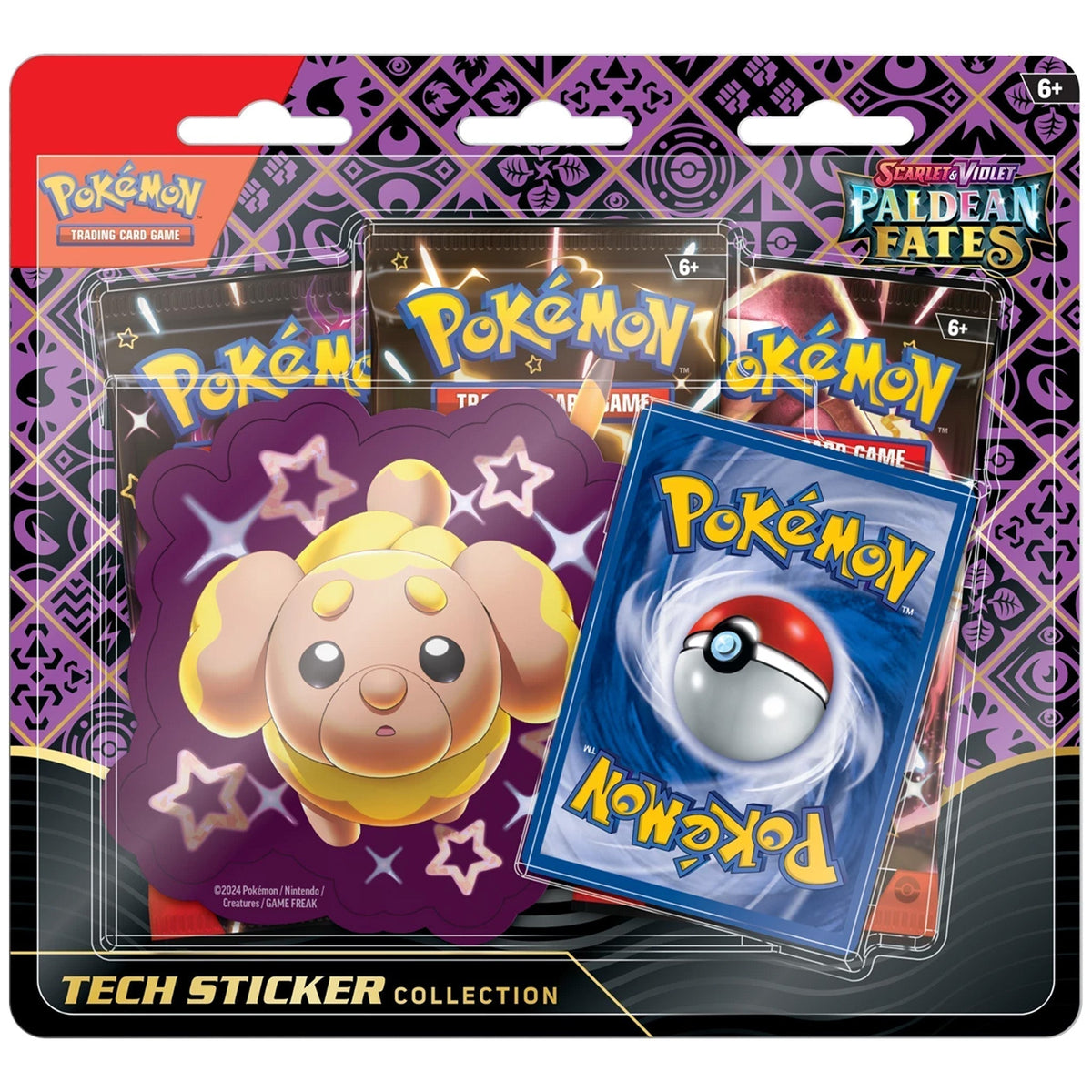 Pokemon TCG: Scarlet & Violet Paldean Fates Tech Sticker Box