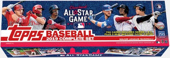 Baseball Topps 2019 Topps Baseball Cleveland All Star Game Complete Set