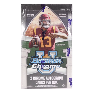 Baseball Bowman 2023 Bowman University Chrome Football Hobby Box