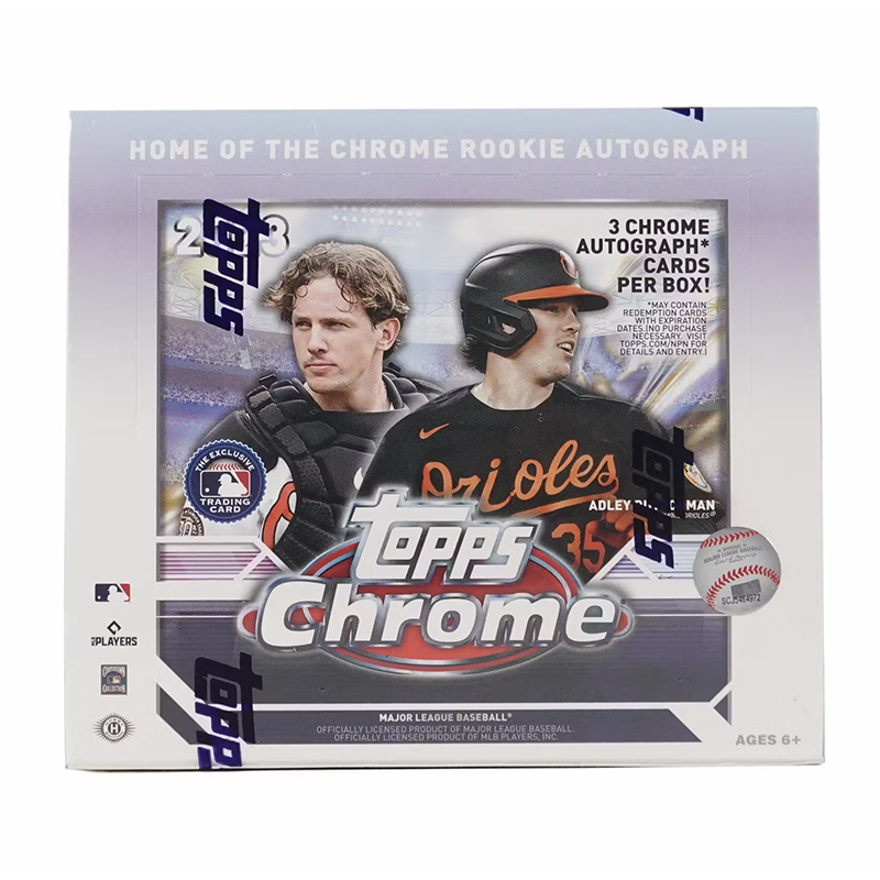Baseball Topps 2023 Topps Chrome Baseball Jumbo Box