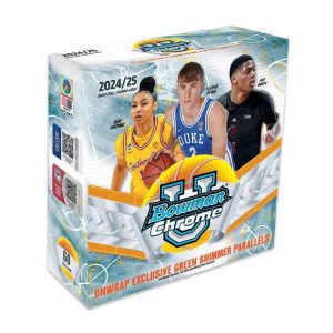 Basketball Topps 2024-25 Bowman Chrome University Basketball Mega 20 Box Case