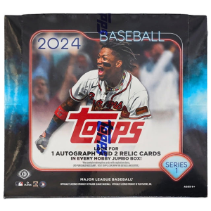 Baseball Topps 2024 Topps Series 1 Baseball Jumbo 6 Box Case