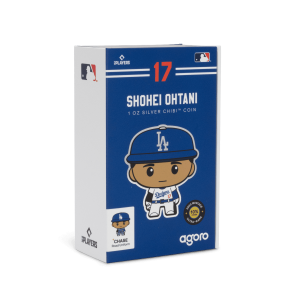 Baseball 2025 Niue Major League Baseball Players Chibi Shohei Ohtani 1 Oz Silver Coin Chase Variant