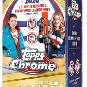 Sports Topps 2026 Topps Chrome Us Winter Olympic & Paralympic Team Hopefuls Blaster 40 Box Case