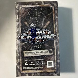 Baseball Topps 2026 Topps Chrome X Cactus Jack Fanatics Fest Nyc Exclusive Baseball Box