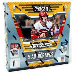 Baseball Panini 2021 Panini Prizm Collegiate Draft Picks Baseball Hobby 16 Box Case