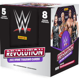 WWE Wrestling Panini 2023 Panini Revolution WWE Hobby 8 Box Case