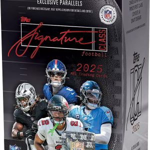 Football Topps 2025 Topps Signature Class NFL Blaster Box 40 Box Case