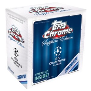 Soccer Topps 2020/21 Topps Chrome Uefa Champions League Sapphire Soccer Box