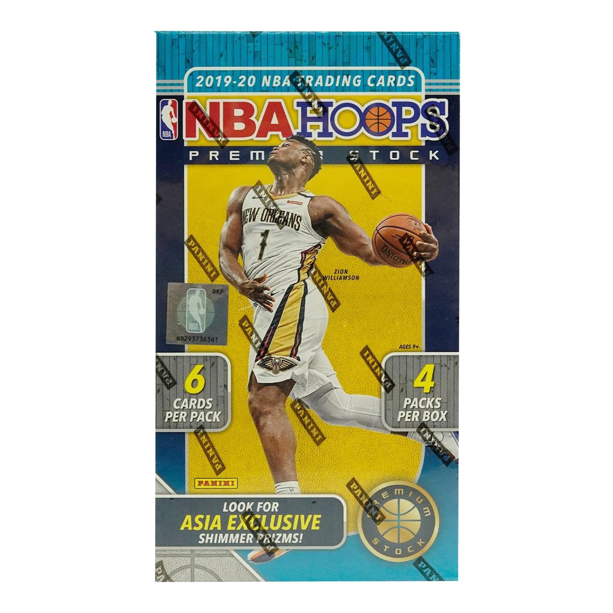 Basketball Panini 2019/20 Panini Hoops Premium Stock Basketball Tmall Hobby 20 Box Case