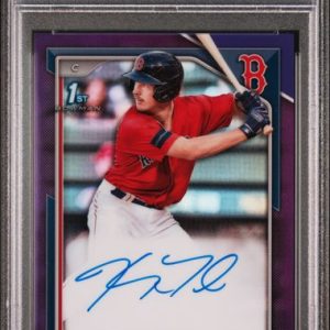 Baseball Bowman Kyle Teel 2024 Bowman Chrome Prospect Au-Purple /250 PSA 10