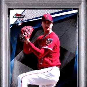 Baseball Topps Shohei Ohtani 2018 Topps Finest "Finest Firsts" Rookie Card #Ff-So PSA 10