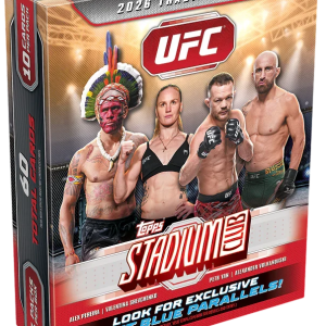UFC MMA Topps 2026 Topps UFC Stadium Club Mega 20 Box Case