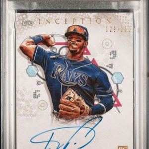 Baseball Topps Wander Franco 2022 Topps Inception Rookie And Emerging Stars Autographs /130 PSA 10