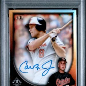 Baseball Topps Cal Ripken Jr. 2023 Topps Transcendent Collection Vip Auto #'D 3/8 PSA 10
