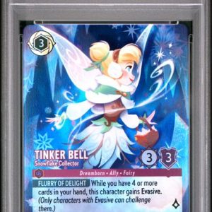 Disney Lorcana Tinker Bell 2026 Disney Lorcana Set Championship Prize #34 PSA 10