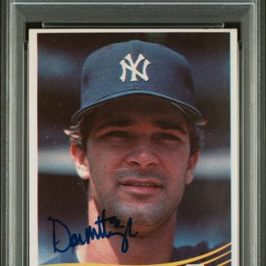 Baseball Don Mattingly 1984 Donruss Rookie Card Ip Autograph PSA Authentic