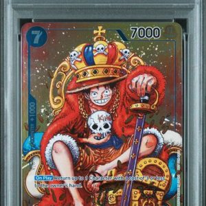 One Piece TCG Monkey.D.Luffy One Piece Convention Exclusive Foil #P-043 PSA 9