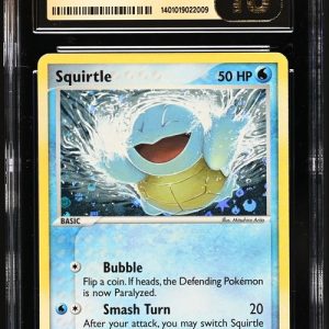Pokémon Squirtle 2004 Pokemon EX Fire Red & Leaf Green Reverse Holo #83/112 CGC 10 Pristine