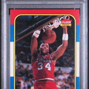 Basketball Charles Barkley 1986 Fleer #7 PSA 8