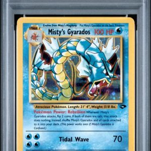 Pokémon Misty'S Gyarados PokéMon Gym Challenge Holo #13/132 PSA 9