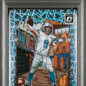 Sports Panini Matthew Stafford 2023 Panini Donruss Optic Downtown International PSA 10