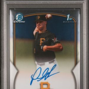 Baseball Bowman Paul Skenes 2023 1st Bowman Draft Chrome Autograph PSA 9