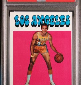 Basketball Topps Jerry West 1971 Topps #50 PSA 9 (Oc)