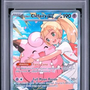 Pokémon Lillie'S Clefairy EX 2026 Pokemon Ascended Heroes Special Illustration Rare #280/217 PSA 10
