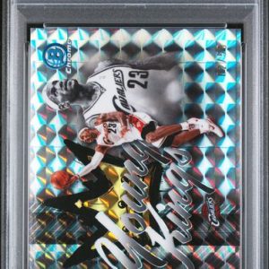 Basketball Bowman Lebron James 2025 Bowman Basketball Young Kings Gold Geometric #'D 02/50 PSA 8