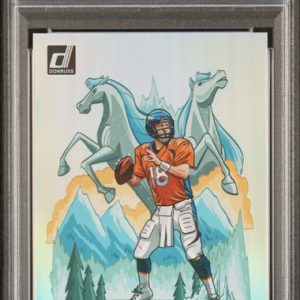 Sports Panini Peyton Manning 2023 Panini Donruss Downtown! PSA 10!