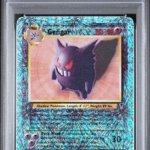 Pokémon Gengar 2002 Pokemon Legendary Collection Reverse Foil #11/110 PSA 5